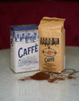 Caffè Gambrinus di alta qualità - caffè macinato 250gr Latta bianca