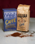 Caffè Gambrinus di alta qualità - caffè macinato 250gr Latta blu