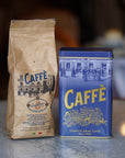 Caffè Gambrinus di alta qualità - caffè macinato 250gr Latta blu