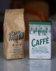 Caffè Gambrinus di alta qualità - caffè macinato 250gr Latta verde