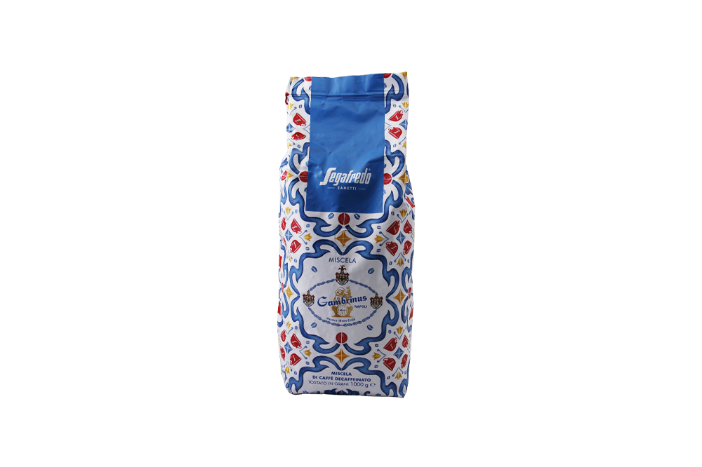 Caffè decaffeinato in grani 1000g