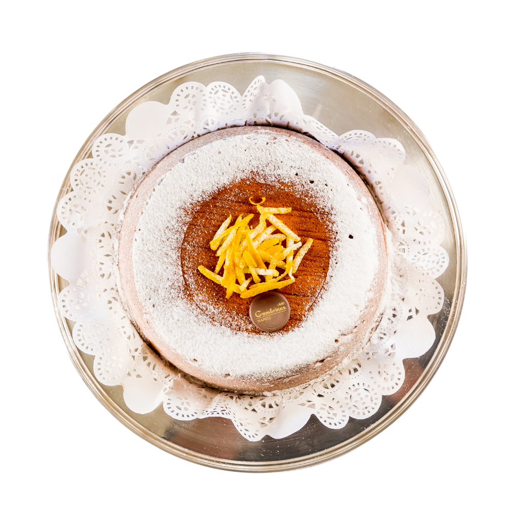 Torta Caprese al limone