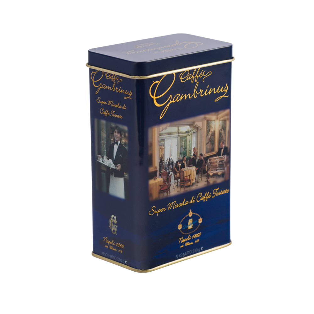 Latta caffè macinato GAMBRINUS 250gr