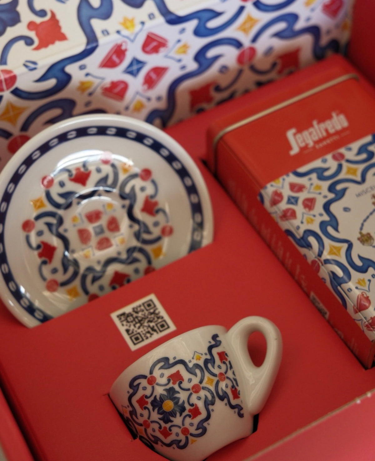 Box regalo - tazzina caffè e latta caffè Segafredo