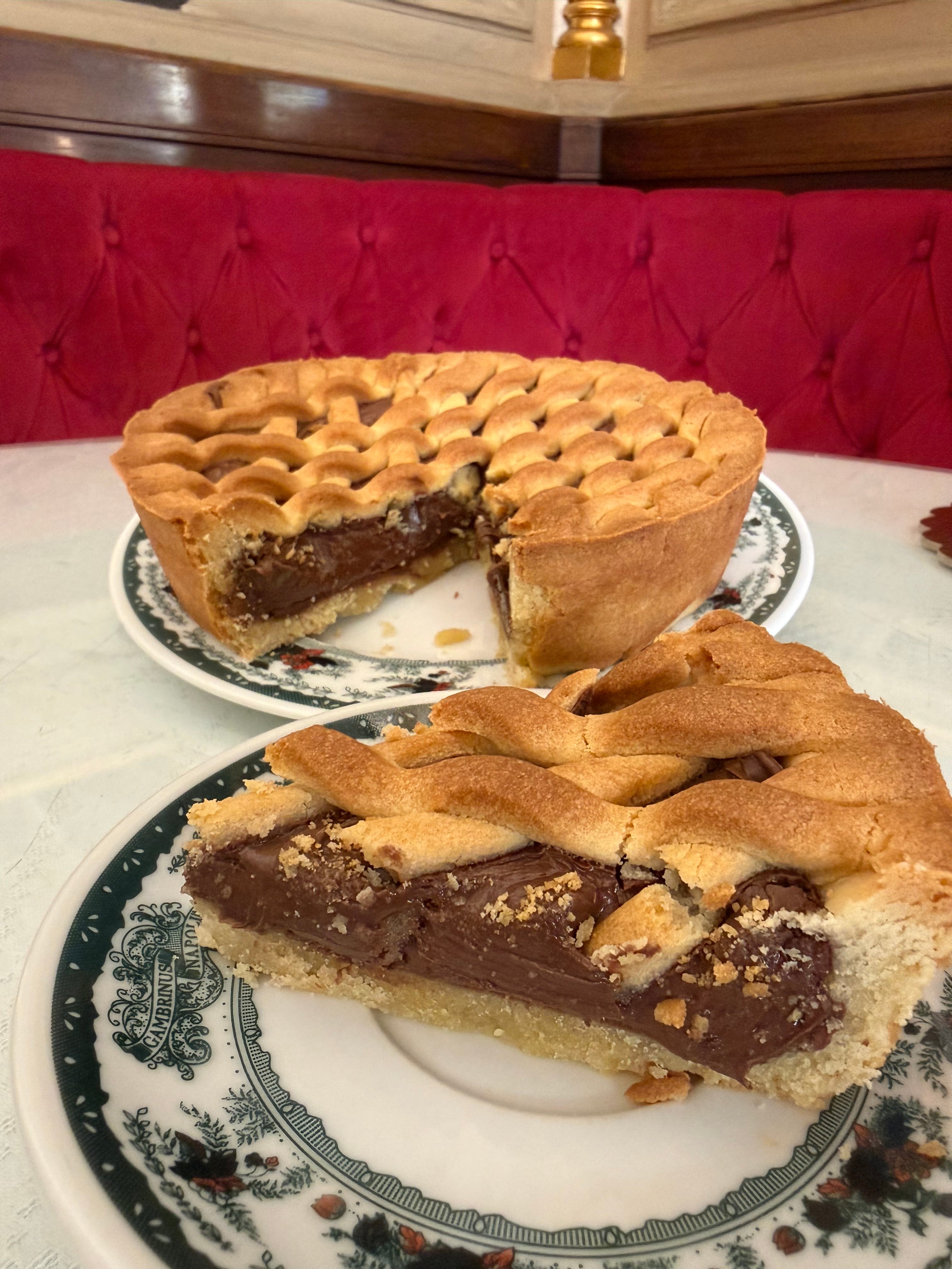 Crostata a cioccolato