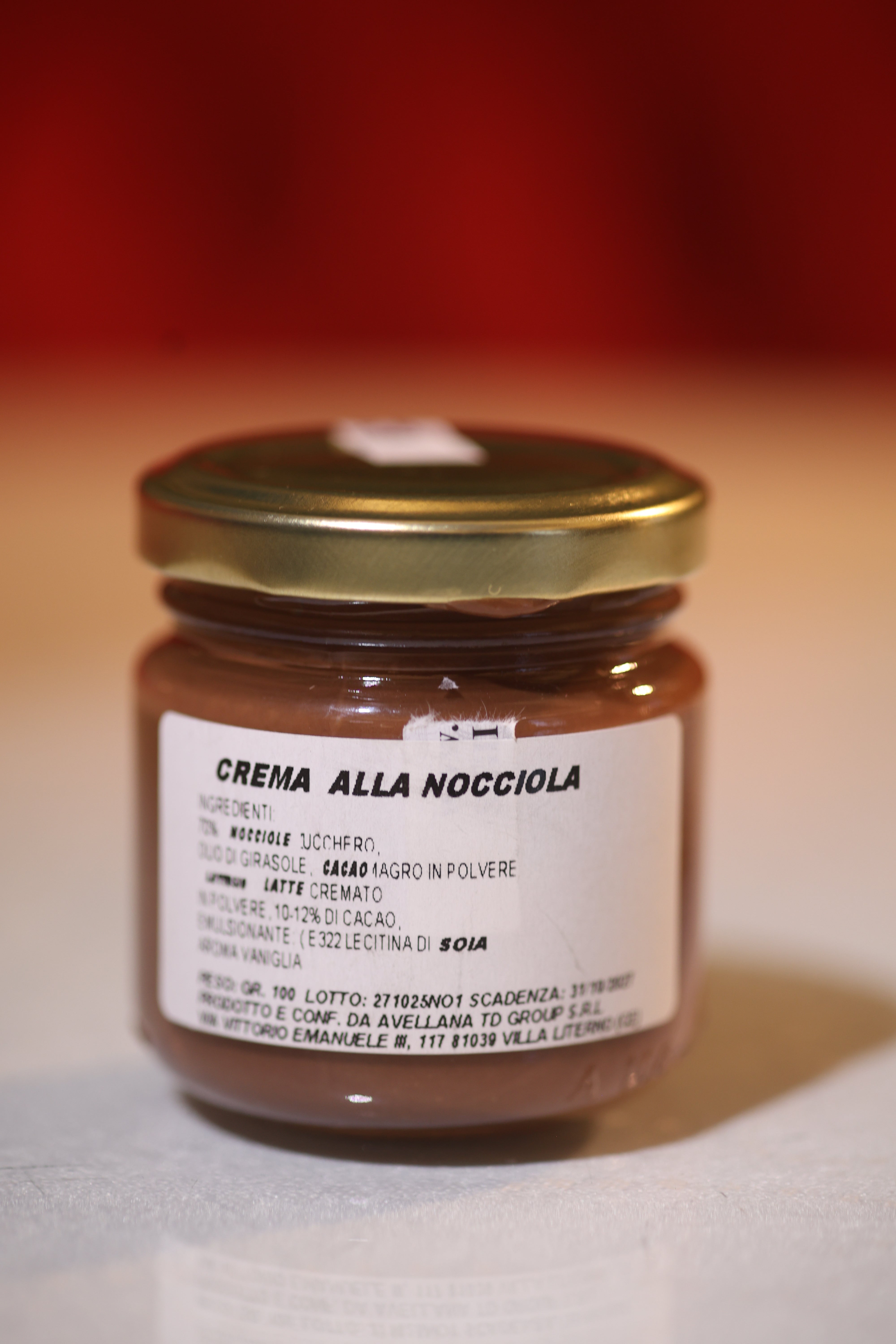 Crema di nocciole