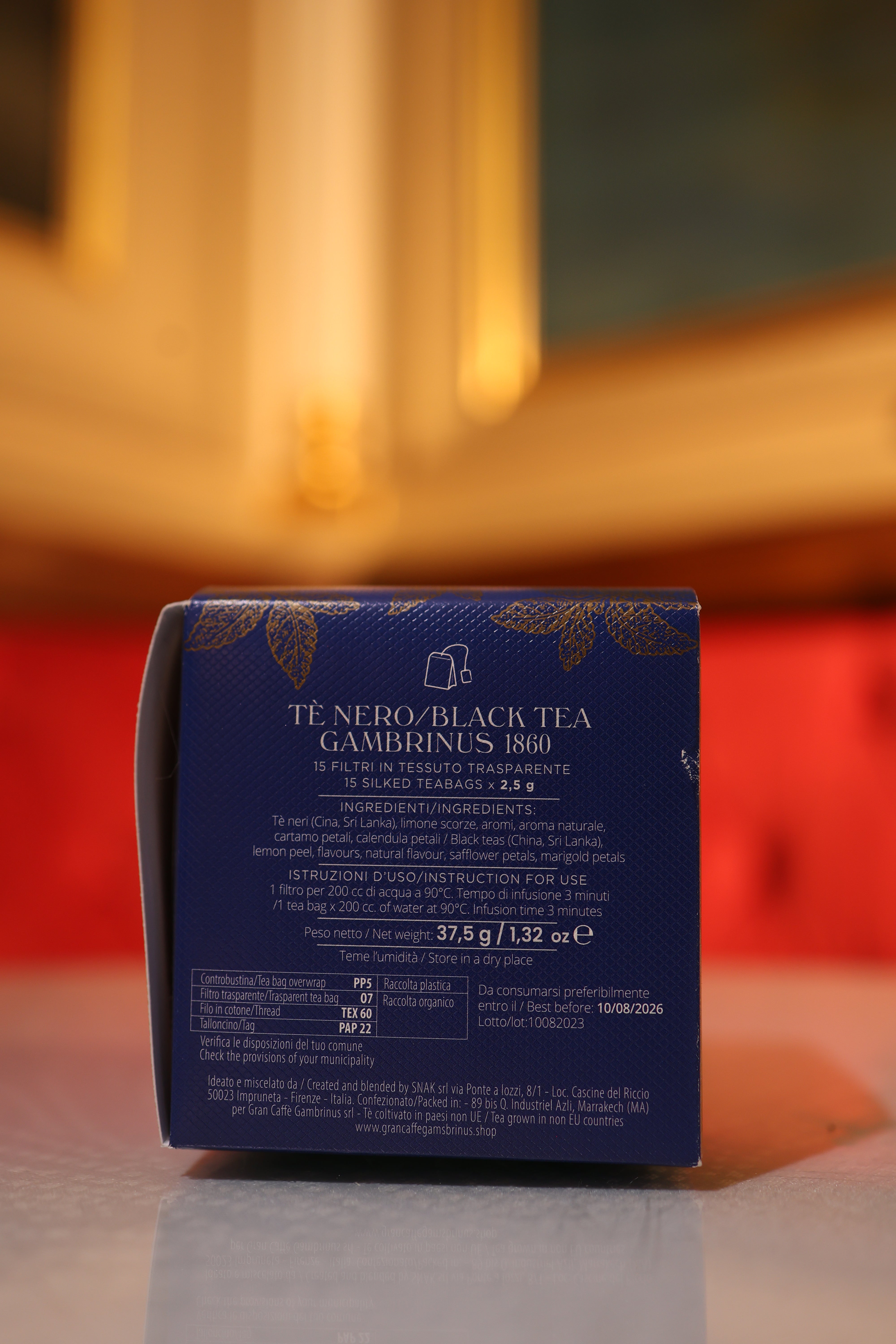 Tè Nero Belle Epoque