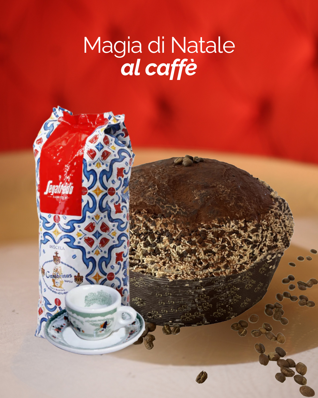 Magia di Natale al caffè