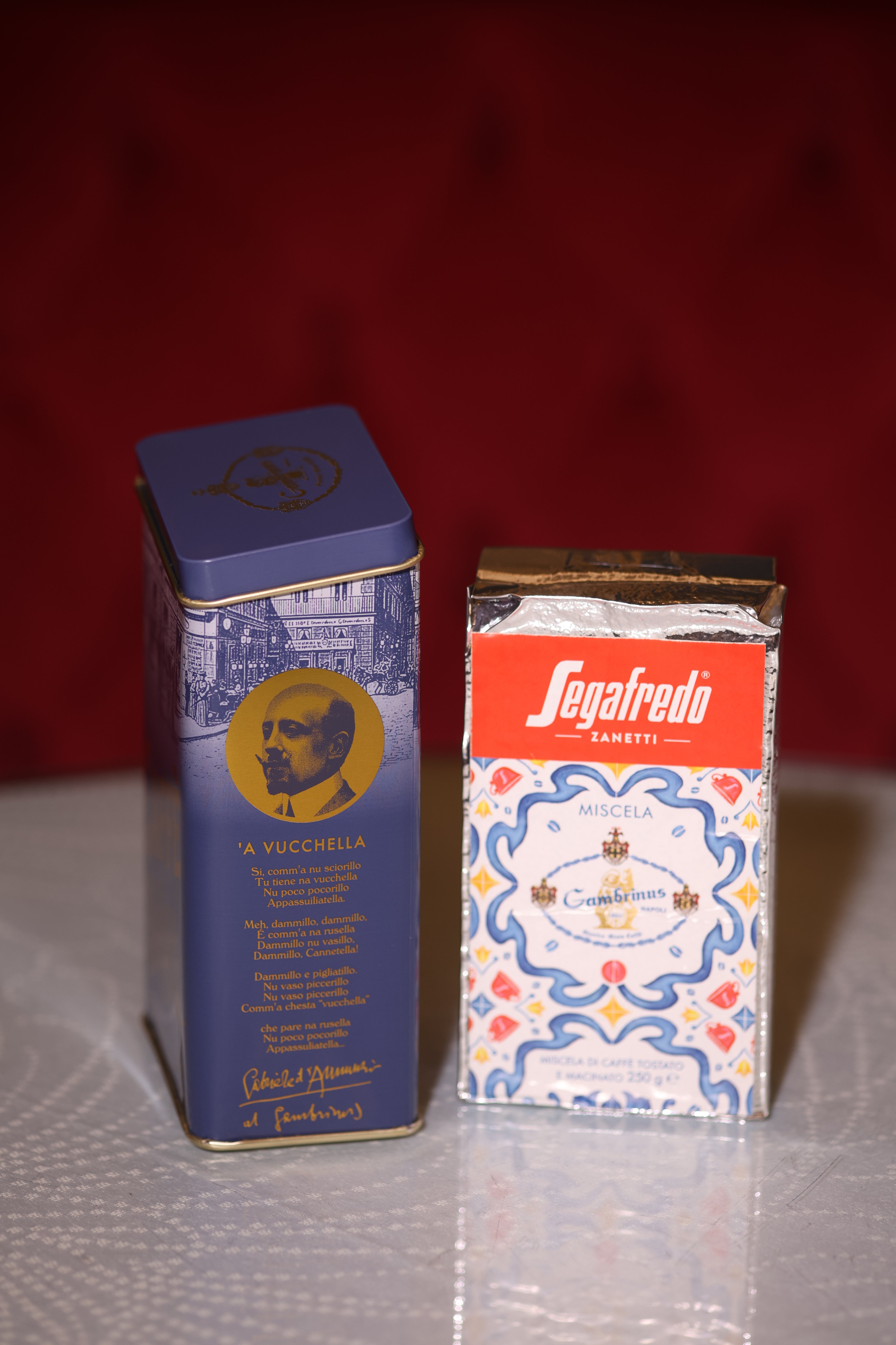 Latta caffè Gambrinus macinato 250gr