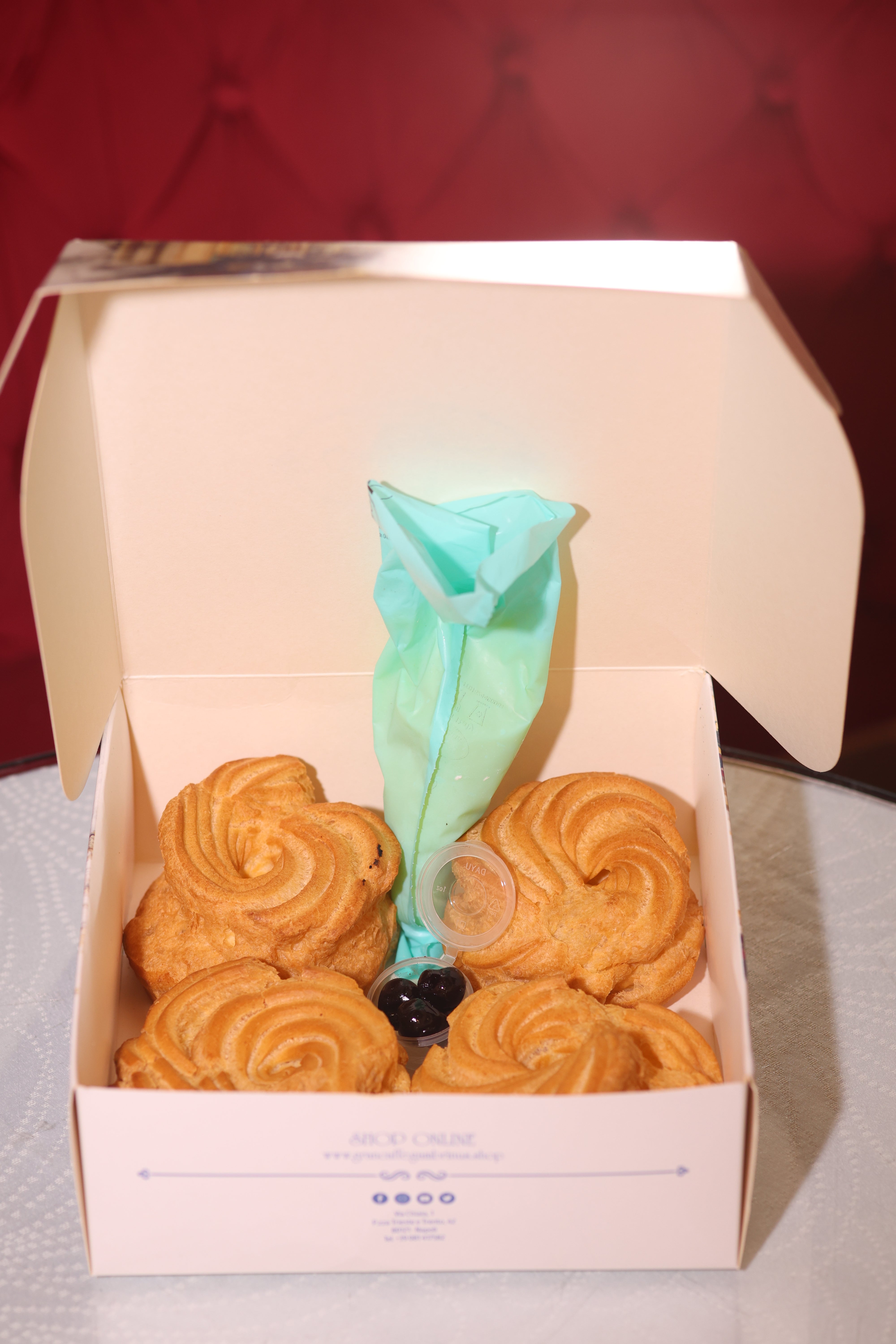 Zeppole di San Giuseppe - 4 pezzi grandi