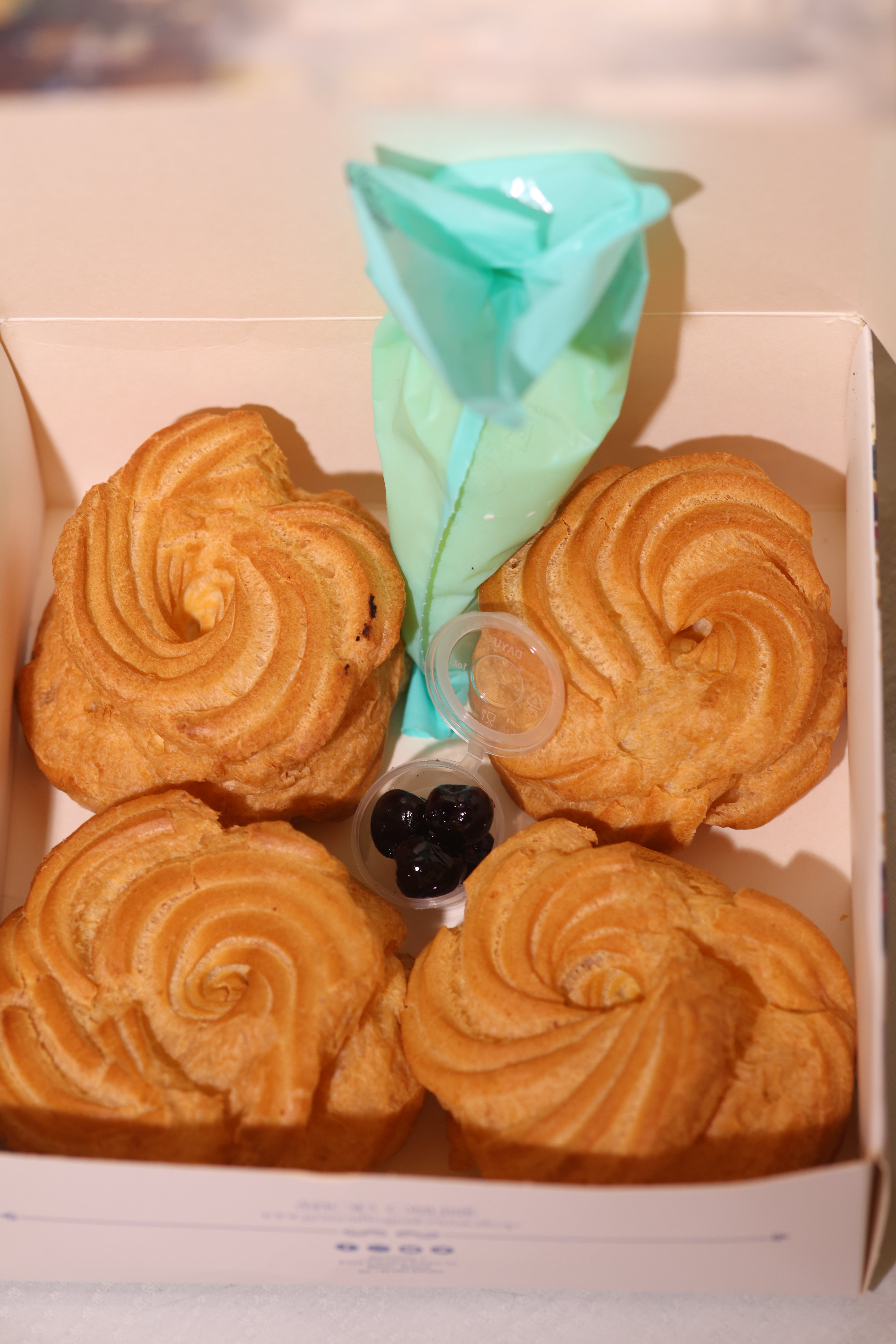 Zeppole di San Giuseppe - 4 pezzi grandi