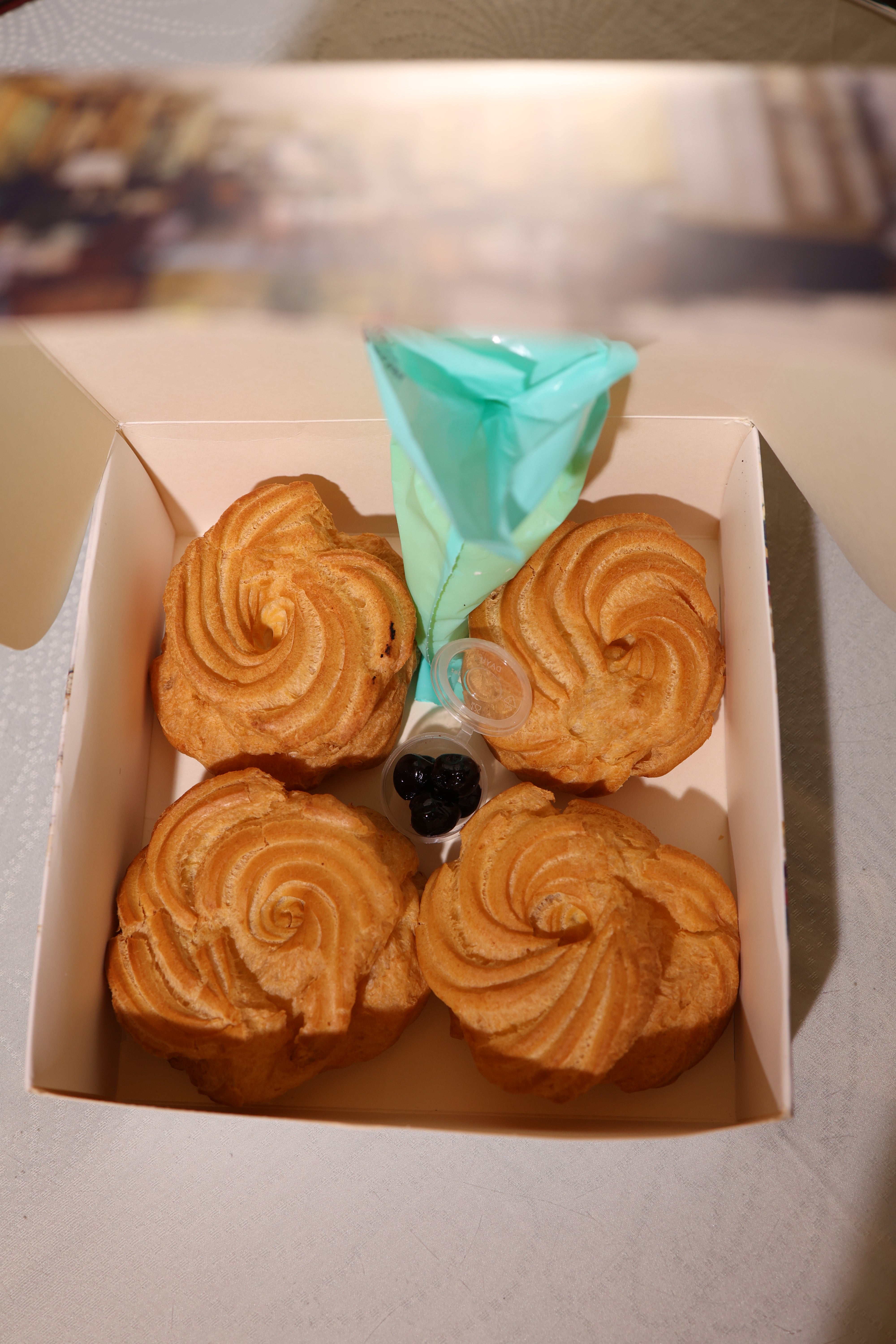 Zeppole di San Giuseppe - 4 pezzi grandi