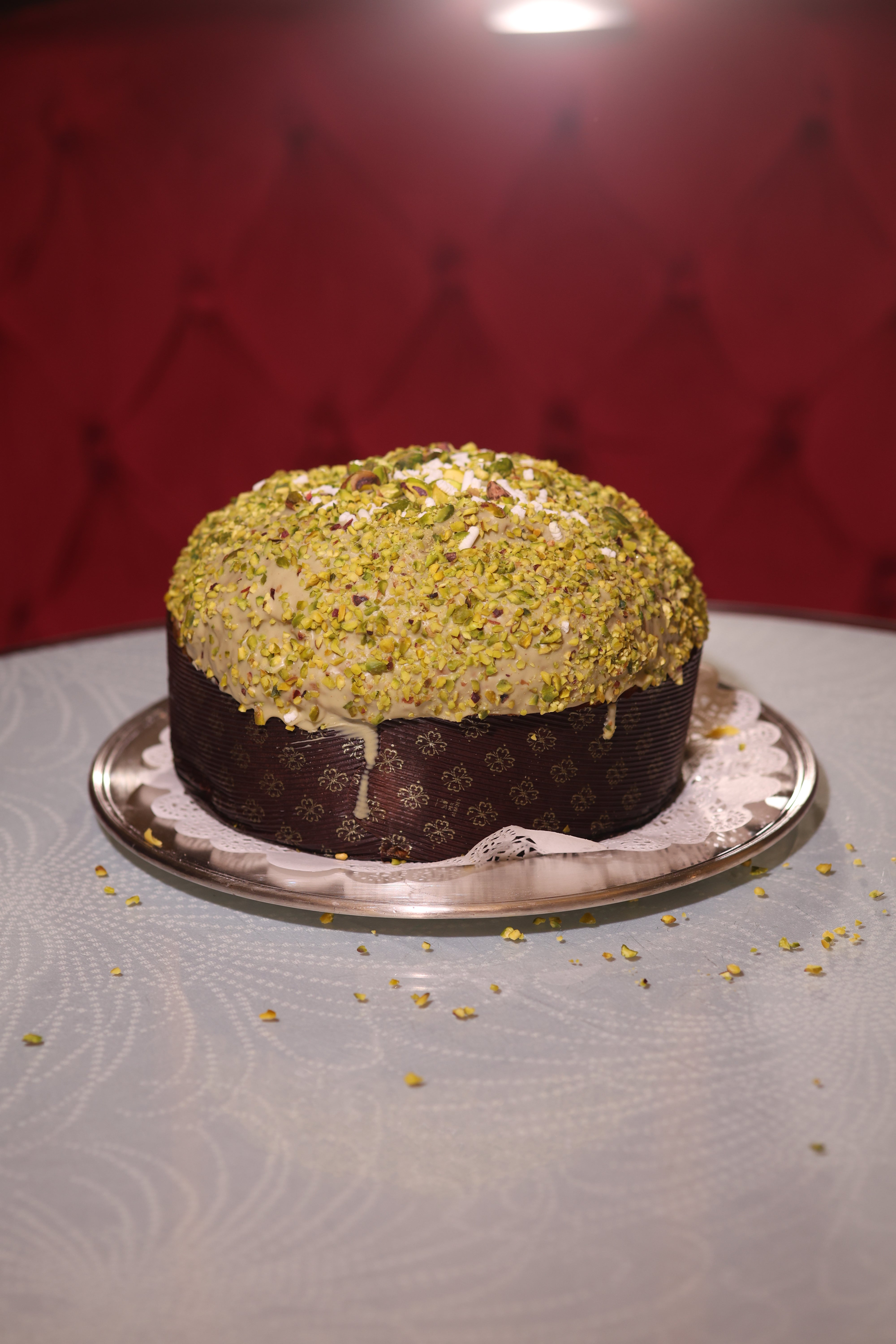 Panettone mandorle&pistacchio