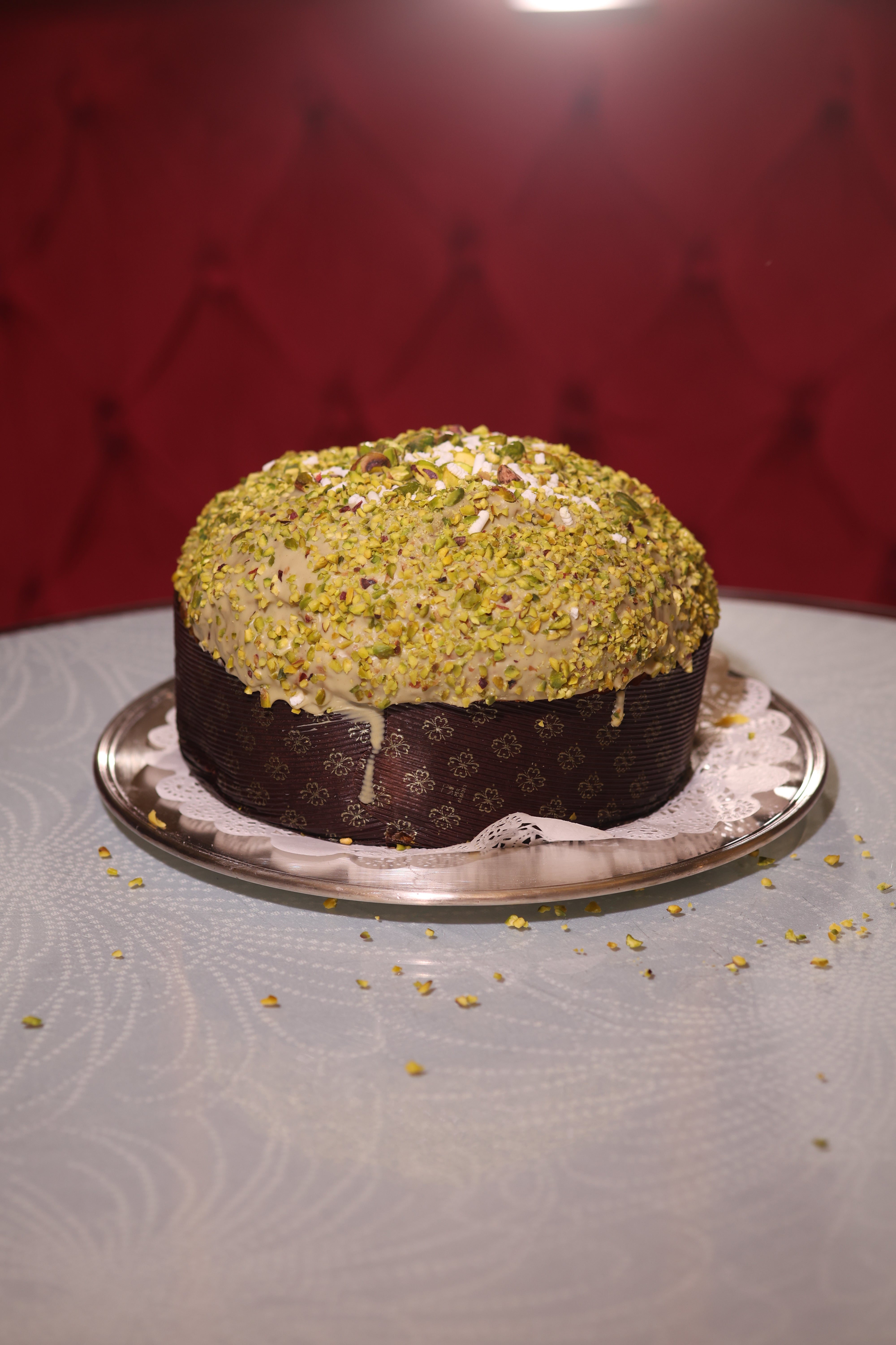 Panettone mandorle&pistacchio