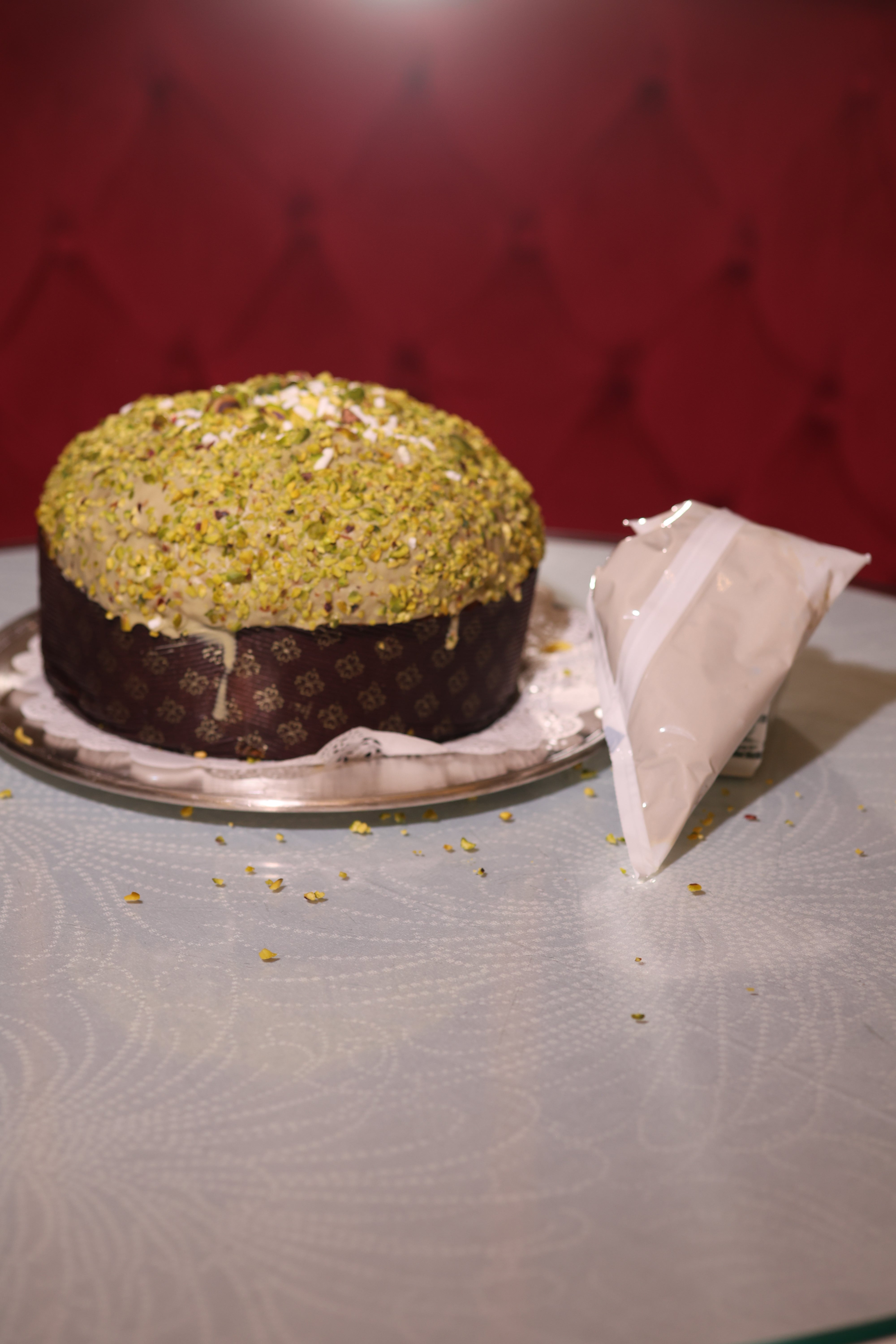Panettone mandorle&pistacchio