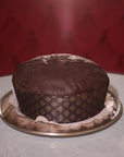 Panettone al cioccolato fondente 70% e albicocche pellecchiella del Vesuvio