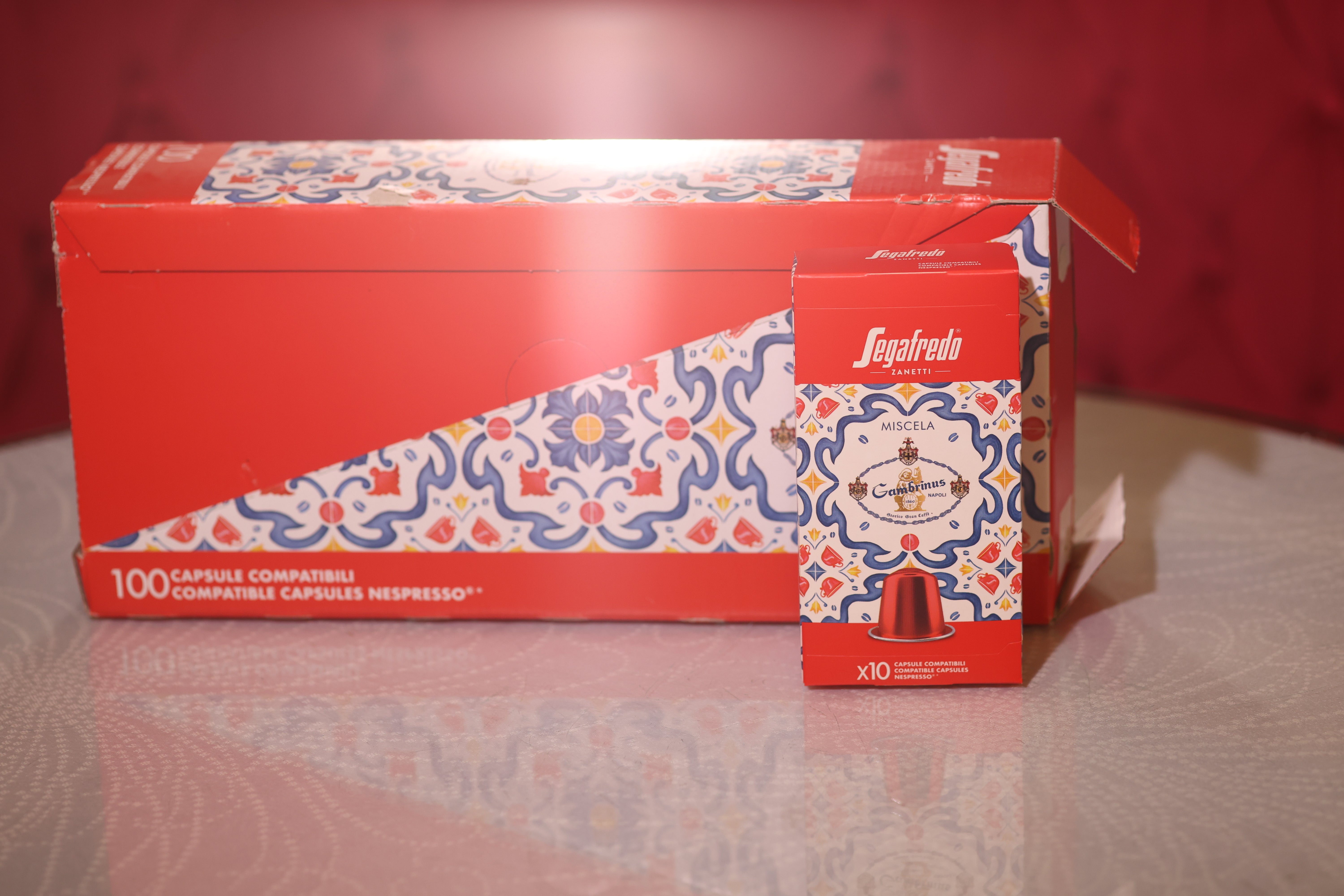 Capsule per caffè compatibili Nespresso - 100 pezzi