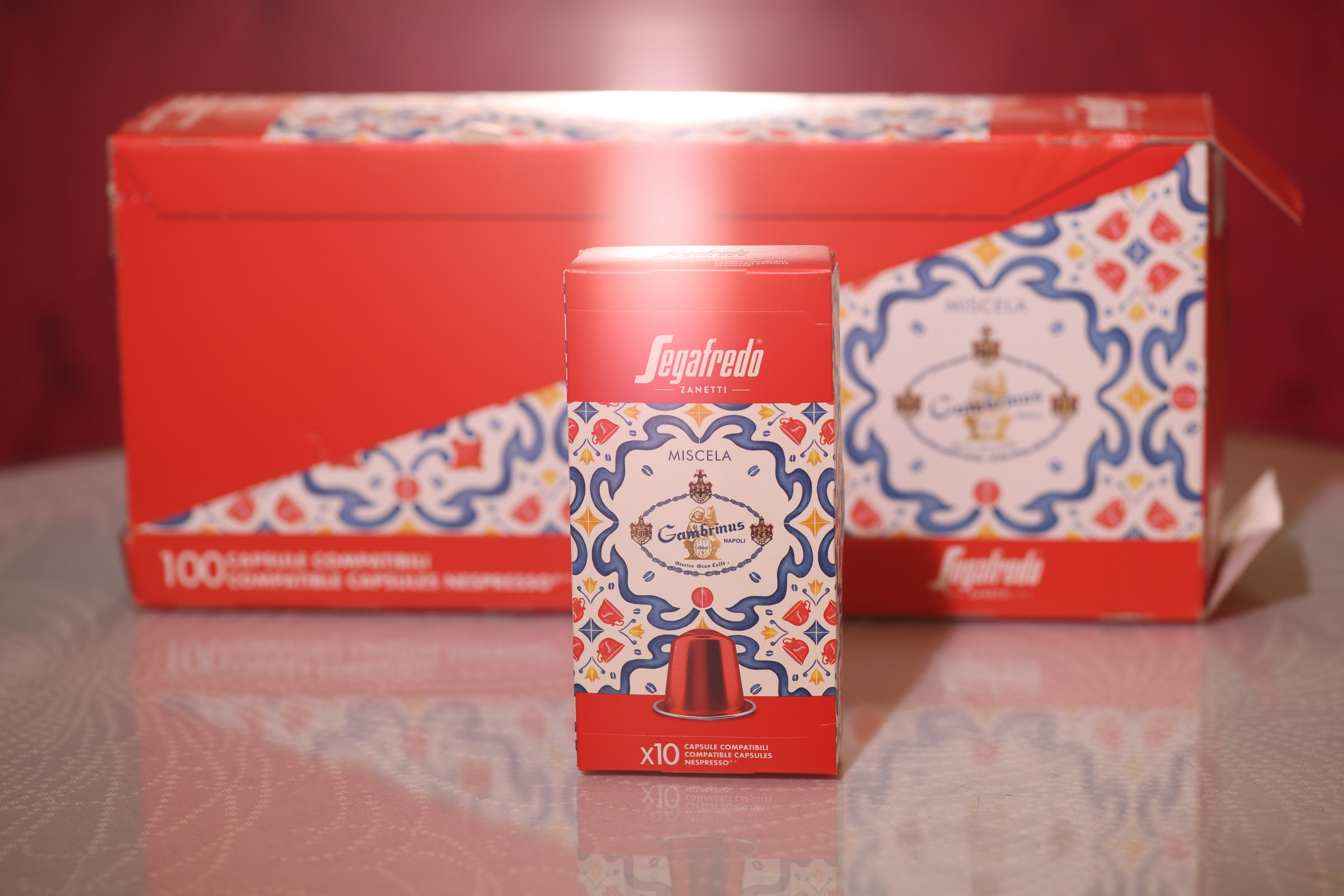 Capsule per caffè compatibili Nespresso - 100 pezzi